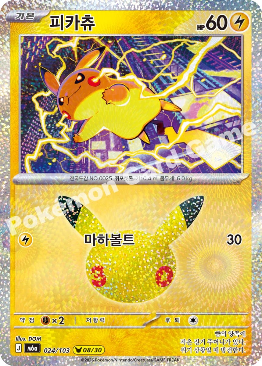 피카츄 (8번)