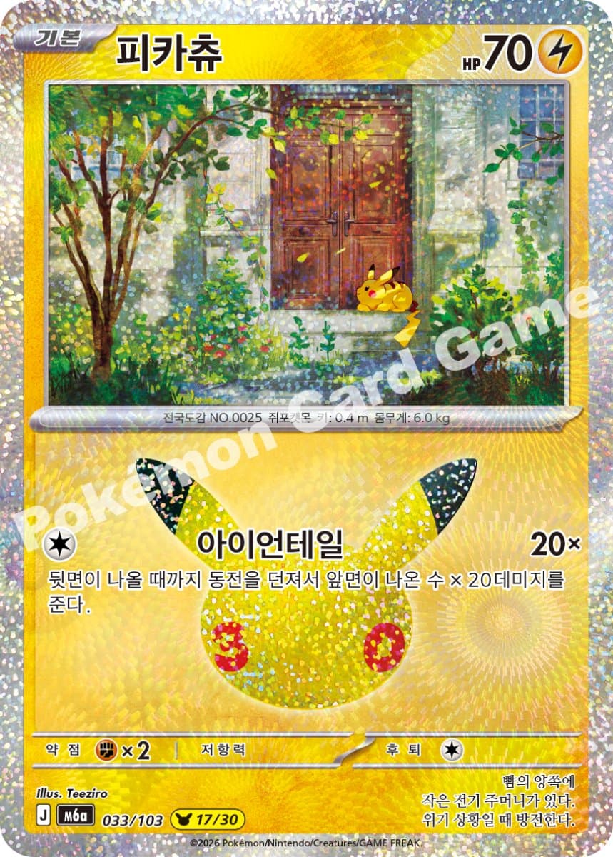피카츄 (17번)